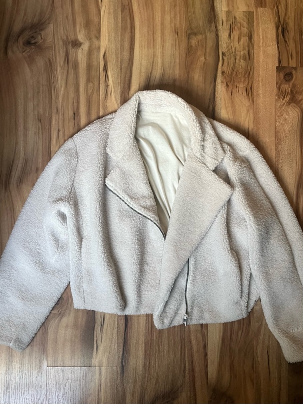 lululemon athletica fleece moto jacket